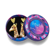 Load image into Gallery viewer, Erstwilder - The Genteel Giraffe Earrings (Pete Cromer) (2022) - 20th Century Artifacts
