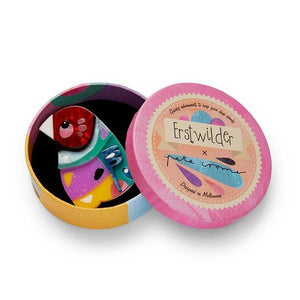 Erstwilder - The Gracious Gouldian Finch Brooch (Pete Cromer) (2019) - 20th Century Artifacts