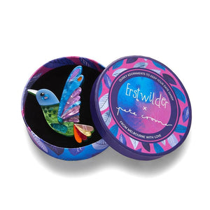 Erstwilder - The Hardworking Hummingbird Brooch (Pete Cromer) (2022) - 20th Century Artifacts