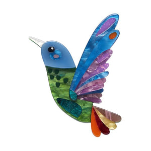 Erstwilder - The Hardworking Hummingbird Brooch (Pete Cromer) (2022) - 20th Century Artifacts