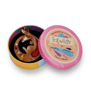 Erstwilder - The Kinetic Kangaroo Brooch (Pete Cromer) (2019) - 20th Century Artifacts