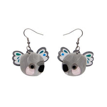 Load image into Gallery viewer, Erstwilder - The Kuddly Koala Earrings (Pete Cromer) (2020) - 20th Century Artifacts