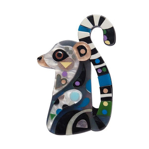 Erstwilder - The Learned Lemur Brooch (Pete Cromer) (2022) - 20th Century Artifacts