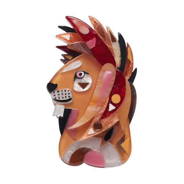 Erstwilder - The Liberated Lion Brooch (Pete Cromer) (2022) - 20th Century Artifacts