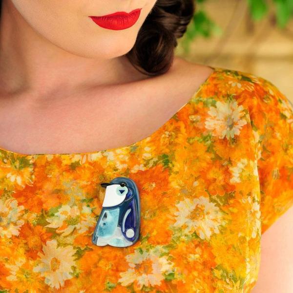 Erstwilder - The Likeable Little Penguin Brooch (Pete Cromer) (2019) - 20th Century Artifacts