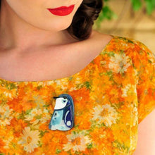 Load image into Gallery viewer, Erstwilder - The Likeable Little Penguin Brooch (Pete Cromer) (2019) - 20th Century Artifacts