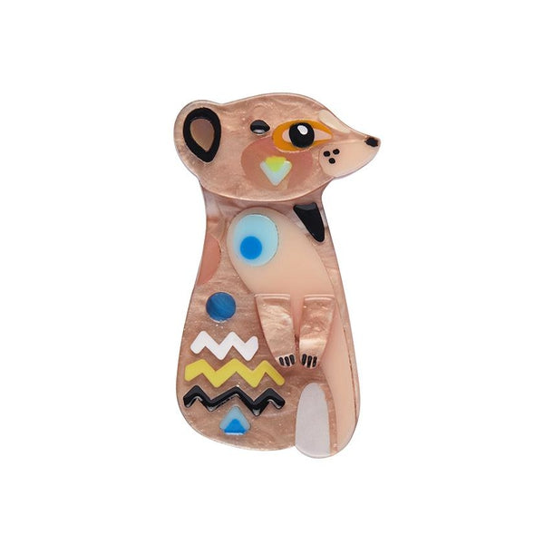 Erstwilder - The Masterful Meerkat Mini Brooch (Pete Cromer) (2022) - 20th Century Artifacts