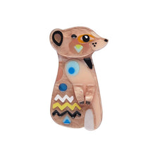 Load image into Gallery viewer, Erstwilder - The Masterful Meerkat Mini Brooch (Pete Cromer) (2022) - 20th Century Artifacts