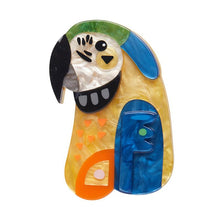 Load image into Gallery viewer, Erstwilder - The Maverick Macaw Brooch (Pete Cromer) (2022) - 20th Century Artifacts