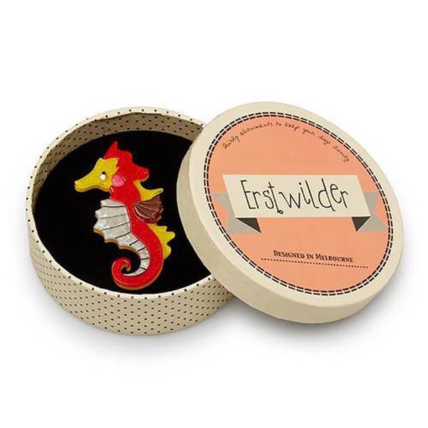 Erstwilder - The Ocean Trotter Seahorse Brooch (2017) - 20th Century Artifacts