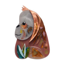 Load image into Gallery viewer, Erstwilder - The Orderly Orangutan Brooch (Pete Cromer) (2022) - 20th Century Artifacts
