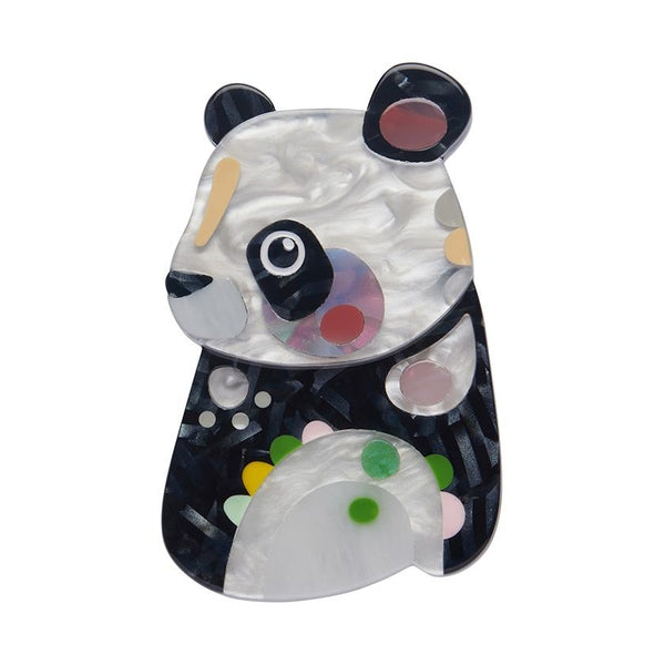 Erstwilder - The Patient Panda Brooch (Pete Cromer) (2022) - 20th Century Artifacts