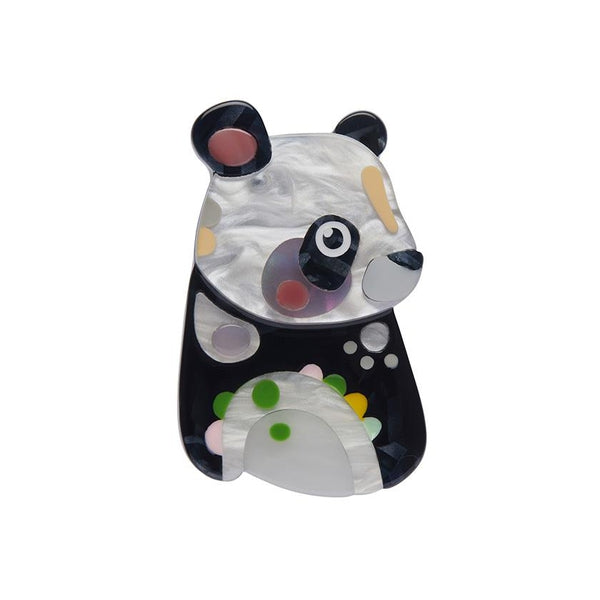 Erstwilder - The Patient Panda Mini Brooch (Pete Cromer) (2022) - 20th Century Artifacts
