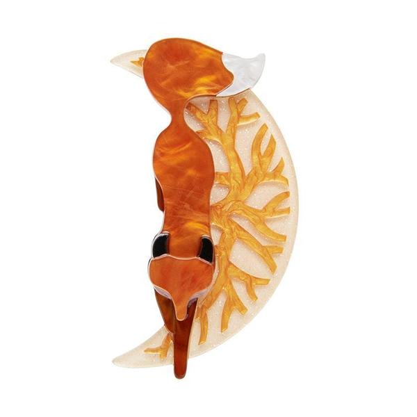 Erstwilder - The Prowling Fox Brooch (2021) - 20th Century Artifacts