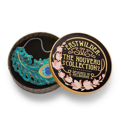 Erstwilder - The Royal Eye Peacock Feather Necklace (2021) - 20th Century Artifacts