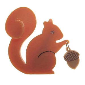 Erstwilder - The Satisfied Squirrel Brooch (2012) - 20th Century Artifacts