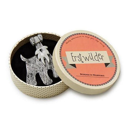 Erstwilder - The Schnauzer and Klaus Brooch (2016) - 20th Century Artifacts