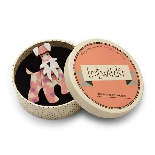 Erstwilder - The Schnauzer and Klaus Brooch (2017) - 20th Century Artifacts