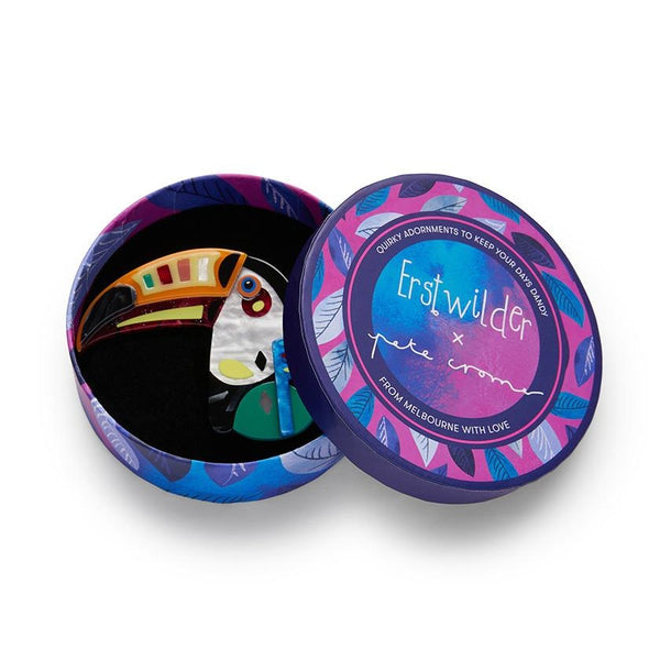 Erstwilder - The Tactful Toucan Brooch (Pete Cromer) (2022) - 20th Century Artifacts