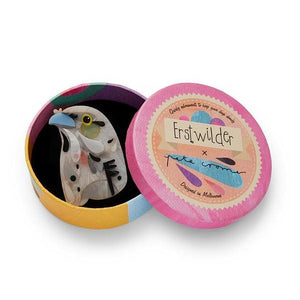 Erstwilder - The Thoughtful Tawny Brooch (Pete Cromer) (2019) - 20th Century Artifacts