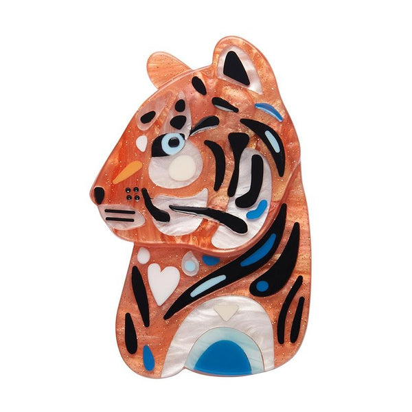 Erstwilder - The Tranquil Tiger Brooch (Pete Cromer) (2022) - 20th Century Artifacts