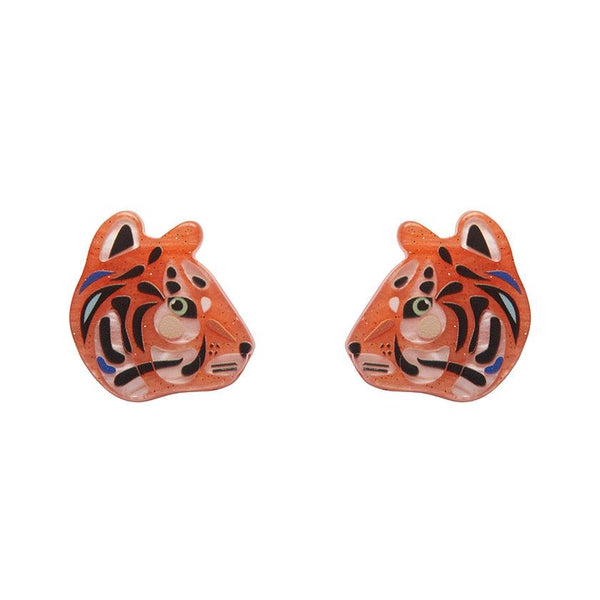 Erstwilder - The Tranquil Tiger Earrings (Pete Cromer) (2022) - 20th Century Artifacts