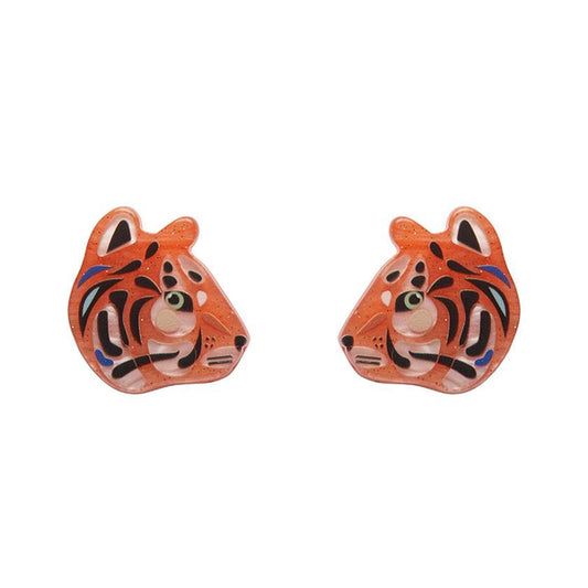 Erstwilder - The Tranquil Tiger Earrings (Pete Cromer) (2022) - 20th Century Artifacts