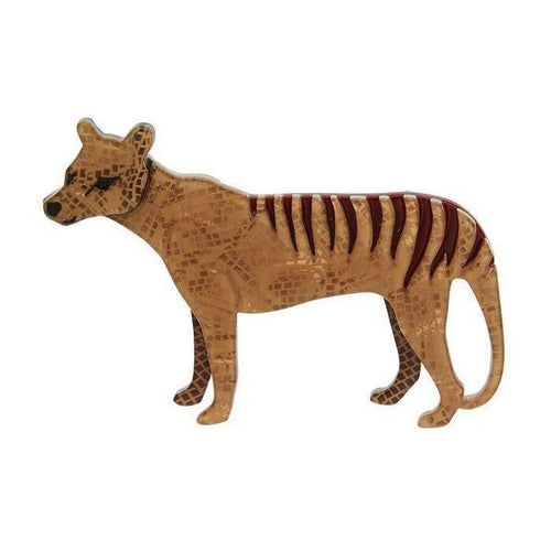 Erstwilder - The Truant Thylacine Brooch (2017) - 20th Century Artifacts