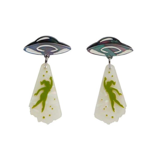 Erstwilder - The Truth is Out There Earrings (2020) - 20th Century Artifacts
