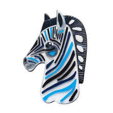 Load image into Gallery viewer, Erstwilder - The Zealous Zebra Brooch (Pete Cromer) (2022) - 20th Century Artifacts