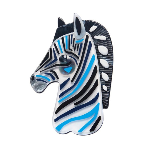Erstwilder - The Zealous Zebra Brooch (Pete Cromer) (2022) - 20th Century Artifacts