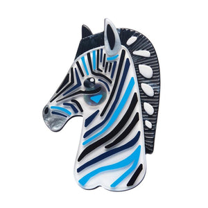 Erstwilder - The Zealous Zebra Brooch (Pete Cromer) (2022) - 20th Century Artifacts