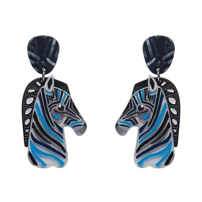 Erstwilder - The Zealous Zebra Earrings (Pete Cromer) (2022) - 20th Century Artifacts