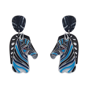 Erstwilder - The Zealous Zebra Earrings (Pete Cromer) (2022) - 20th Century Artifacts