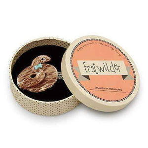 Erstwilder - Theodore the Trim Taipan Snake Brooch (2017) - 20th Century Artifacts