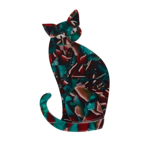 Erstwilder - Thomas Taffy Cat Brooch 2022 - 20th Century Artifacts