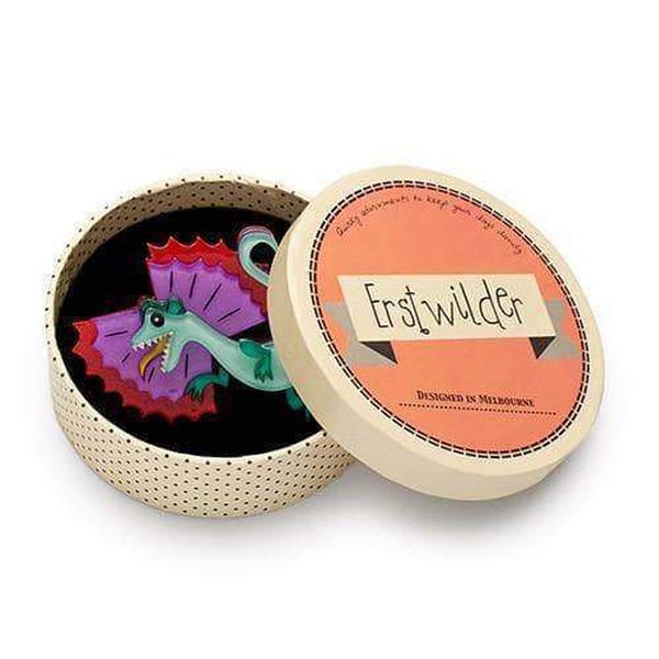 Erstwilder - Thrill Neck Dinosaur Brooch (2016) - 20th Century Artifacts