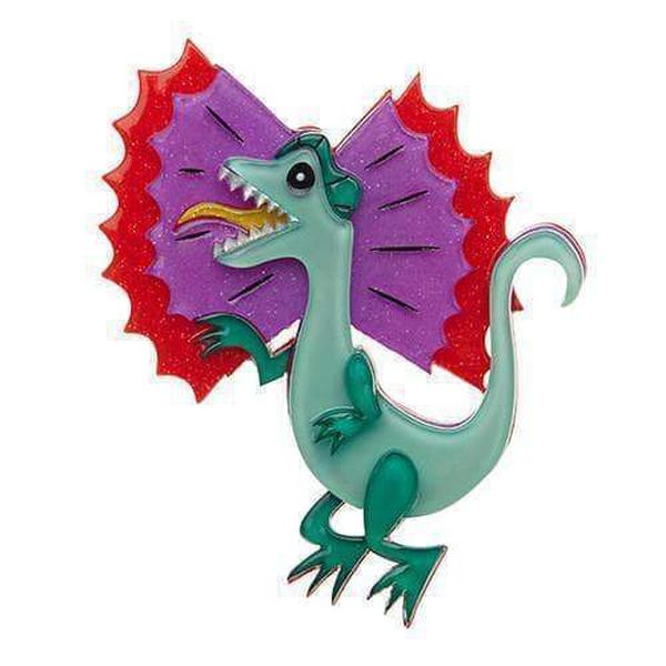 Erstwilder - Thrill Neck Dinosaur Brooch (2016) - 20th Century Artifacts