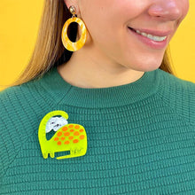 Load image into Gallery viewer, Erstwilder - Thunder Lizard Brooch (Terry Runyan 1) - 20th Century Artifacts