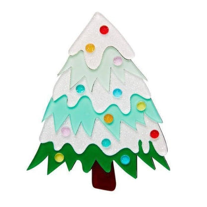 Erstwilder - To Be Jolly Christmas Tree Brooch (2017) - 20th Century Artifacts