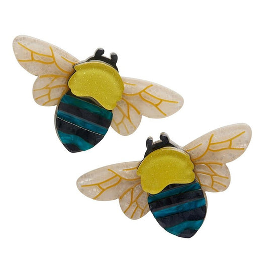 Erstwilder - To Bee or Not to Bee Hair Clips - 20th Century Artifacts