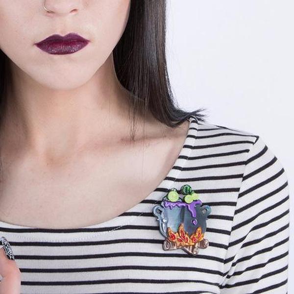 Erstwilder - Toil and Trouble Brooch (2016) - 20th Century Artifacts