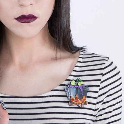 Erstwilder - Toil and Trouble Brooch (2016) - 20th Century Artifacts