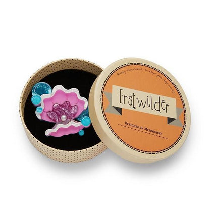Erstwilder - Treasure Within Brooch (2020) pink - 20th Century Artifacts