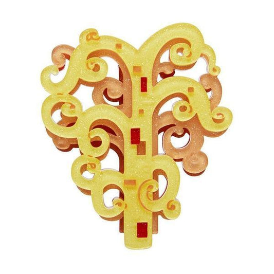 Erstwilder - Tree of Life Gustav Klimt Brooch (2021) - 20th Century Artifacts