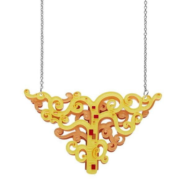 Erstwilder - Tree of Life Gustav Klimt Necklace (2021) - 20th Century Artifacts