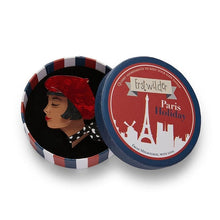 Load image into Gallery viewer, Erstwilder - Très Chic Brooch - Red + Metro GWP - 20th Century Artifacts