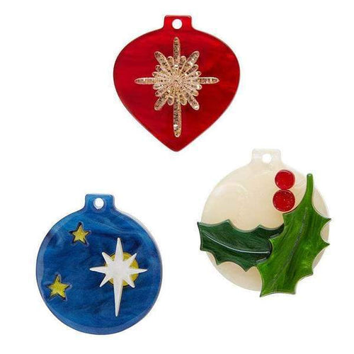 Erstwilder - Trinket Trio Brooch Set (2018) - 20th Century Artifacts