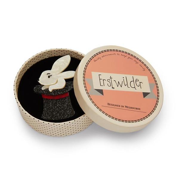 Erstwilder - Trixie Bunny Honey Brooch - 20th Century Artifacts