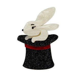 Erstwilder - Trixie Bunny Honey Brooch - 20th Century Artifacts